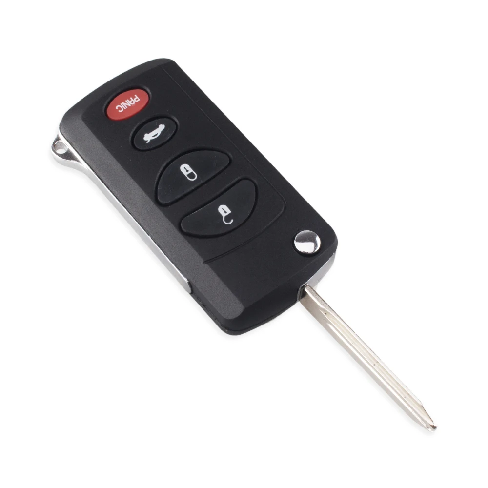 KEYYOU 4 кнопки модифицированный флип корпус автомобильного ключа дистанционного
