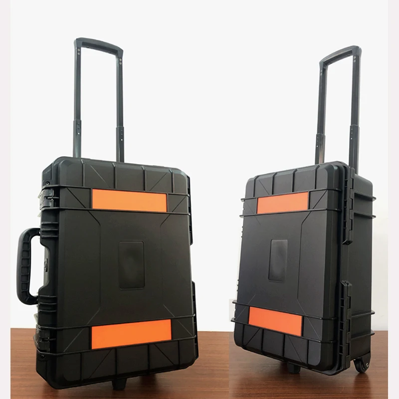 

high quality trolley safety box hardware tools case multi function protective case equipment shipping tool box