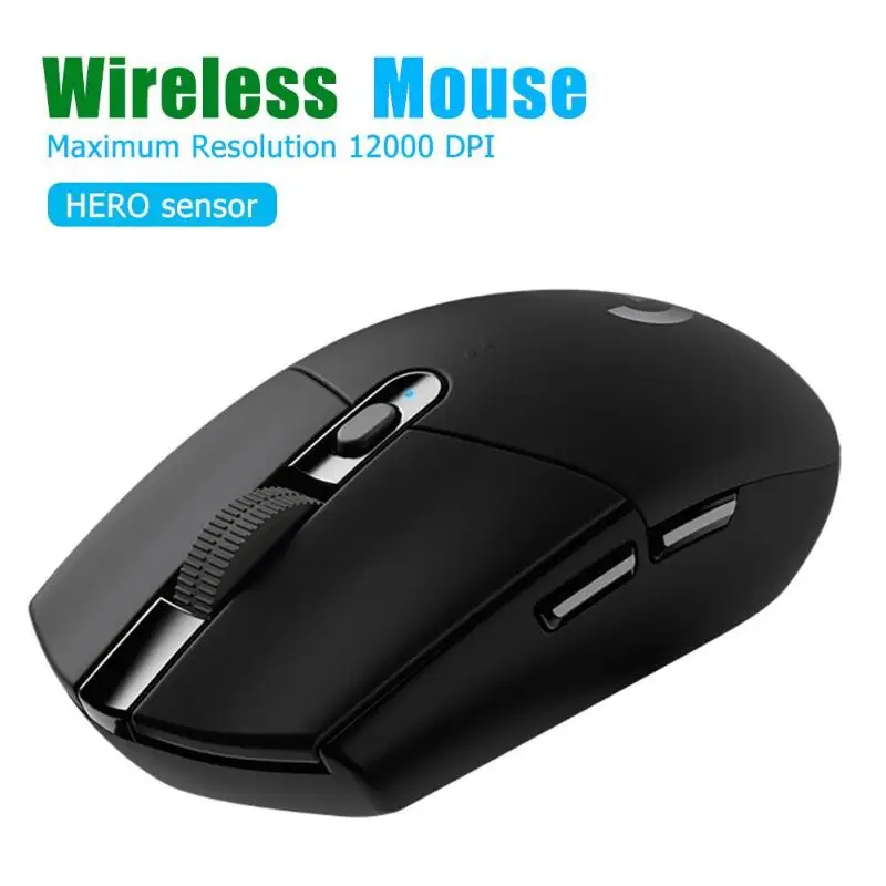 Оригинальная Беспроводная игровая мышь logitech G304 LIGHTSPEED 12000 dpi Регулируемая 2,4 GHz USB компьютерная геймерская 6 программируемых кнопок