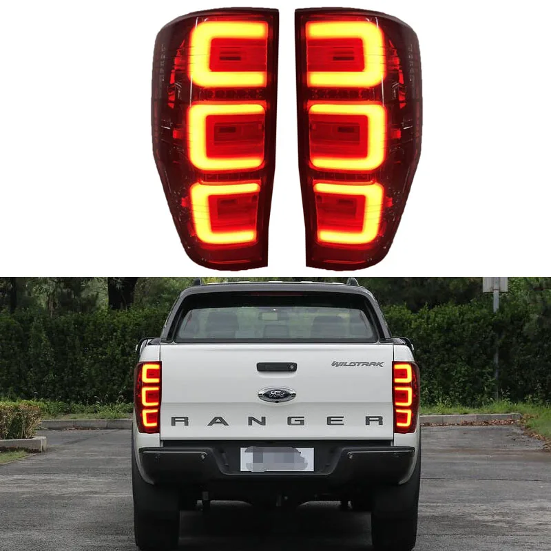 Высококачественные задние светодиодные фонари для FORD RANGER T6 T7 T8 2012 2018 пикап
