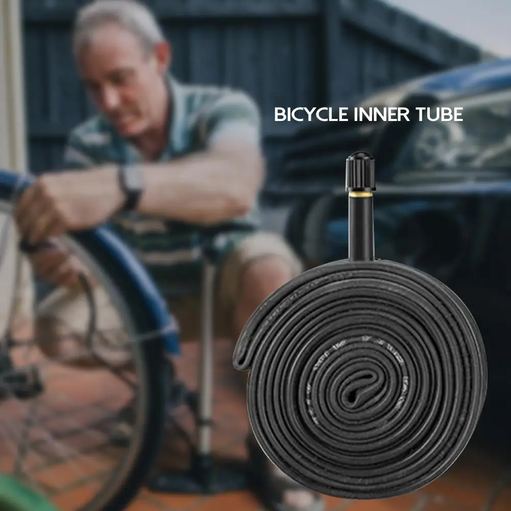 

2PCS Bike Tube Self Sealing Durable Butyl Rubber Bicycle Inner Tube Valve Tube for Mountain Road Bike