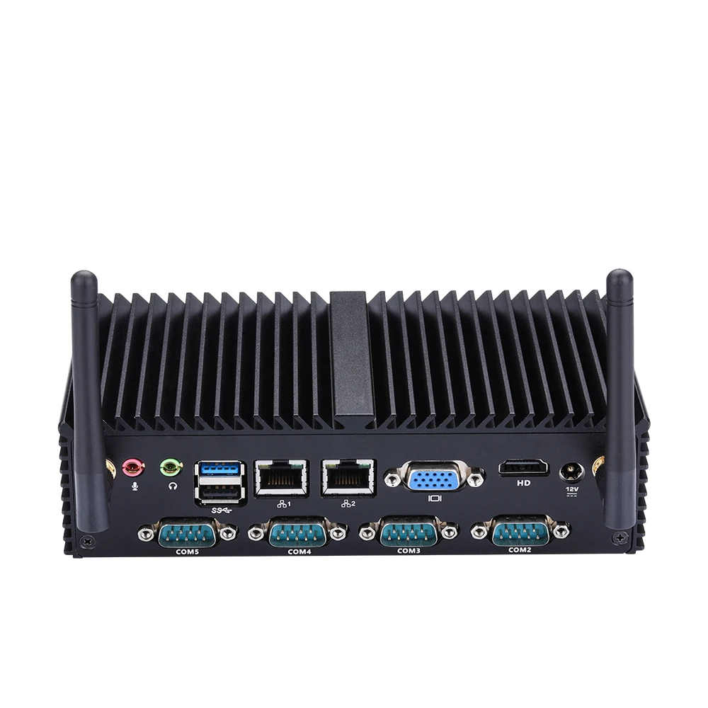 Qotom безвентиляторный мини промышленный ПК с процессором Bay Trail N2920 встроенный
