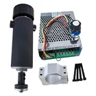 Комплект шпинделя с воздушным охлаждением 500 кВт с ЧПУ, угловая шлифовальная машина, Вт, мотор шпинделя, источник питания, регулятор скорости для гравировки