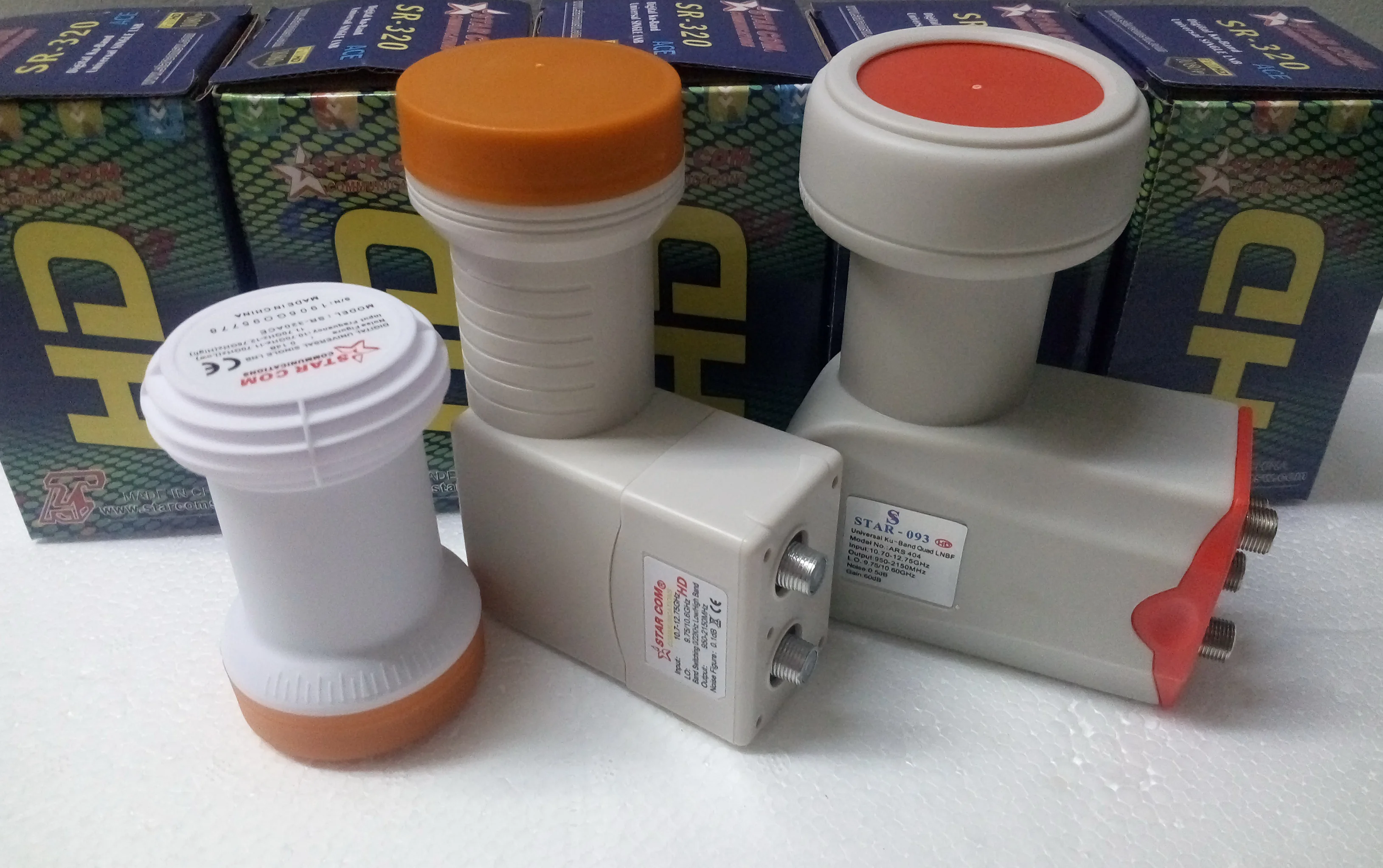 Лучший сигнал Full HD универсальный KU группа single LNB, Twin LNB и Quad LNB из водонепроницаемого материала с высоким коэффициентом усиления низкий уровень шума спутниковый LNB