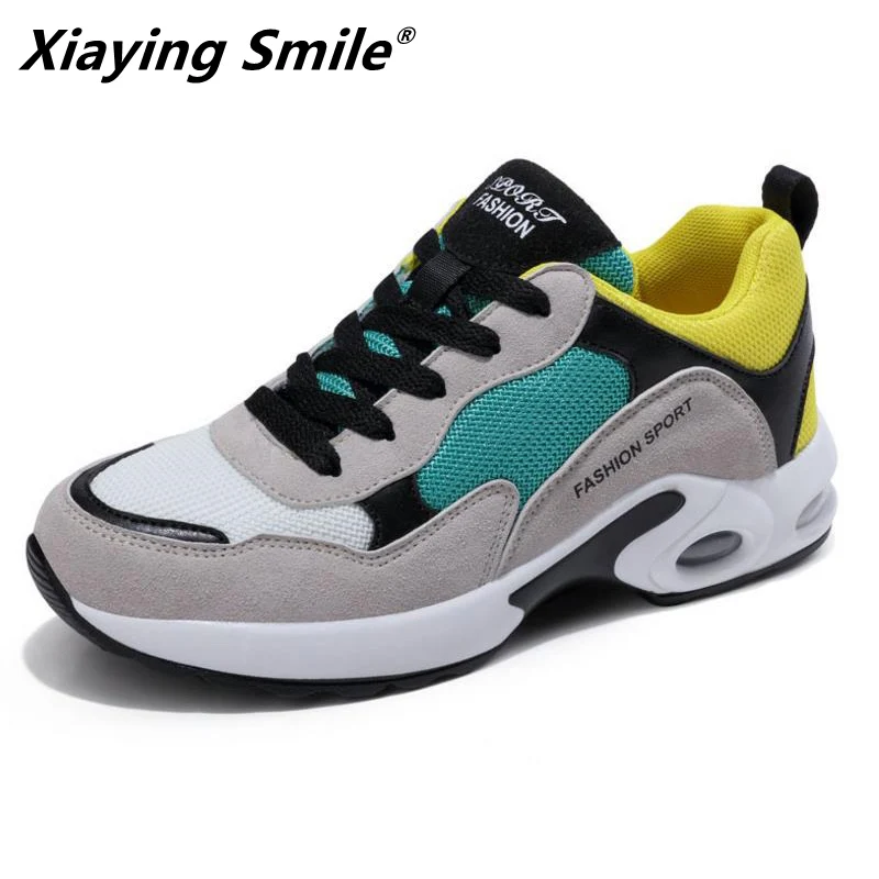 

Xiaying Smile Sports Running Shoes Woman Outdoor Breathable Comfortable Shoes Lightweight Athletic fabric Sneakers Women
