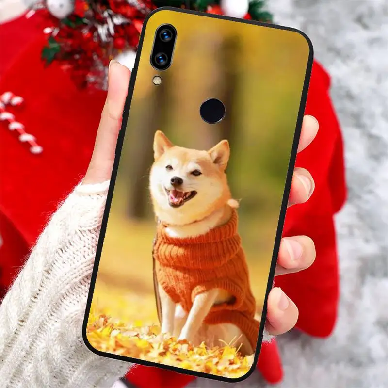 

Animal Cute dog Akita Phone Case For Xiaomi Redmi Note 4 4x 5 6 7 8 pro S2 PLUS 6A PRO