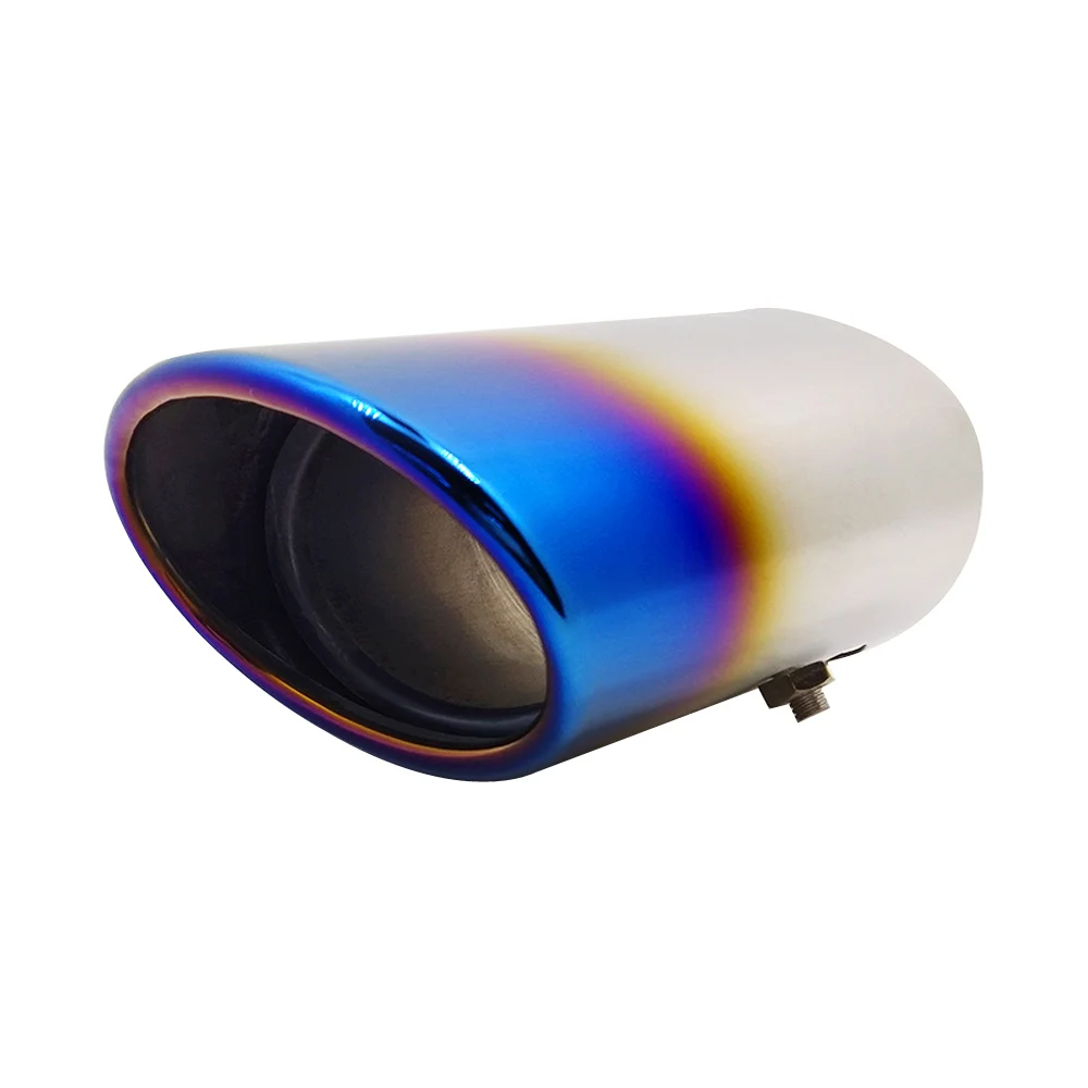 Овальный автомобиль задний наконечник на глушетель выхлопной трубы для Toyota Prado