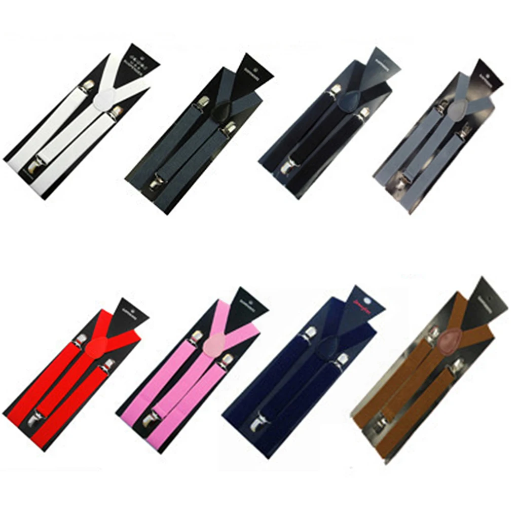 Эластичные кожаные подтяжки для мужчин и женщин винтажные брюк Свадебный