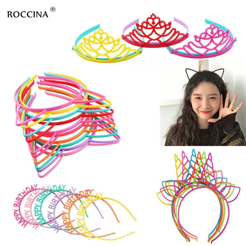 

Roccina Baby Party Props Cat Ears Girl Headwear Lady Stylish Headband Hair Hoop Accessories for Women Hairband Kids Head Band