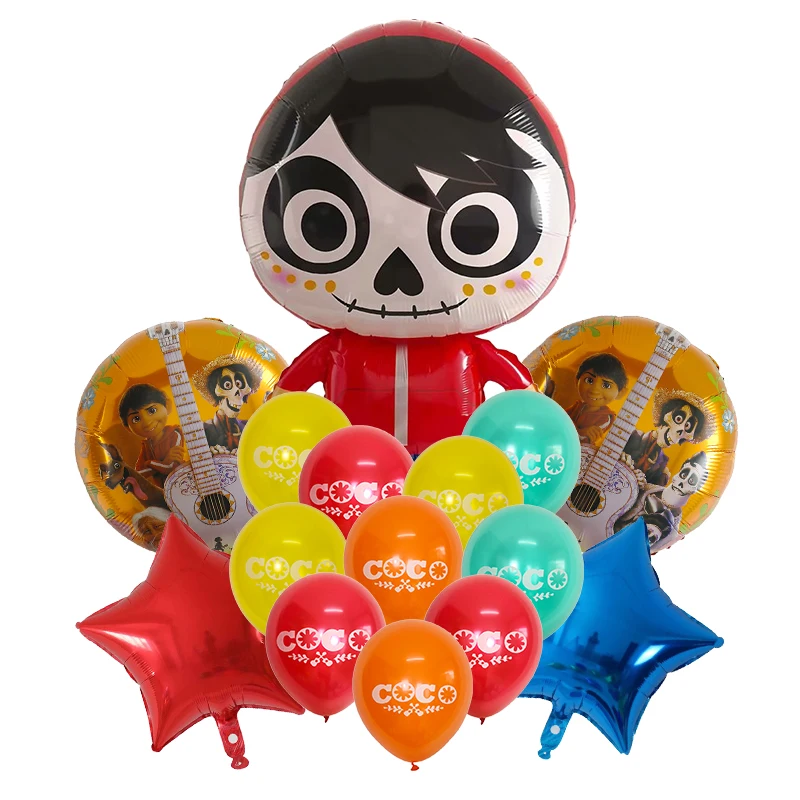 15 шт./лот Коко латексный шар детский день декорации с днем рождения Globos игрушки для детей праздник поставки шар