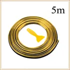 Автомобильный уплотнитель 5 м, Стайлинг, наклейки для интерьера, декоративная полоса для Renault Koleos QM5 QM6 Scenic Megane Fluenec Latitude Clio Rubbe