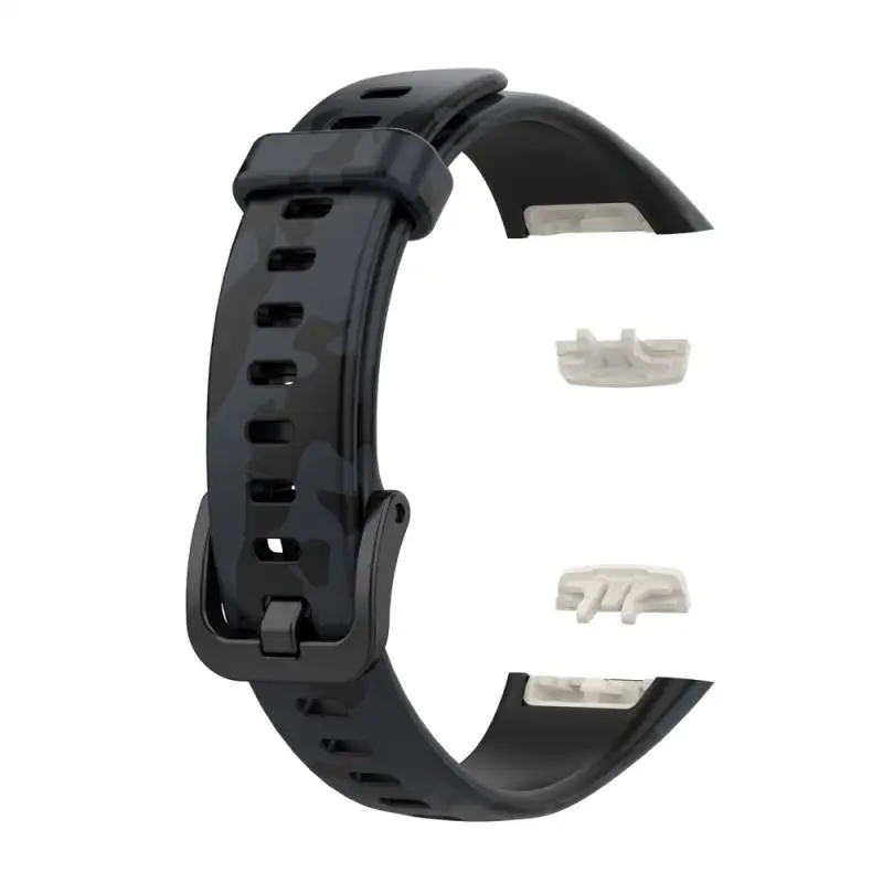 Ремешок силиконовый для Huawei 6/Honor Band6 Band сменный Браслет с принтом honor | Электроника