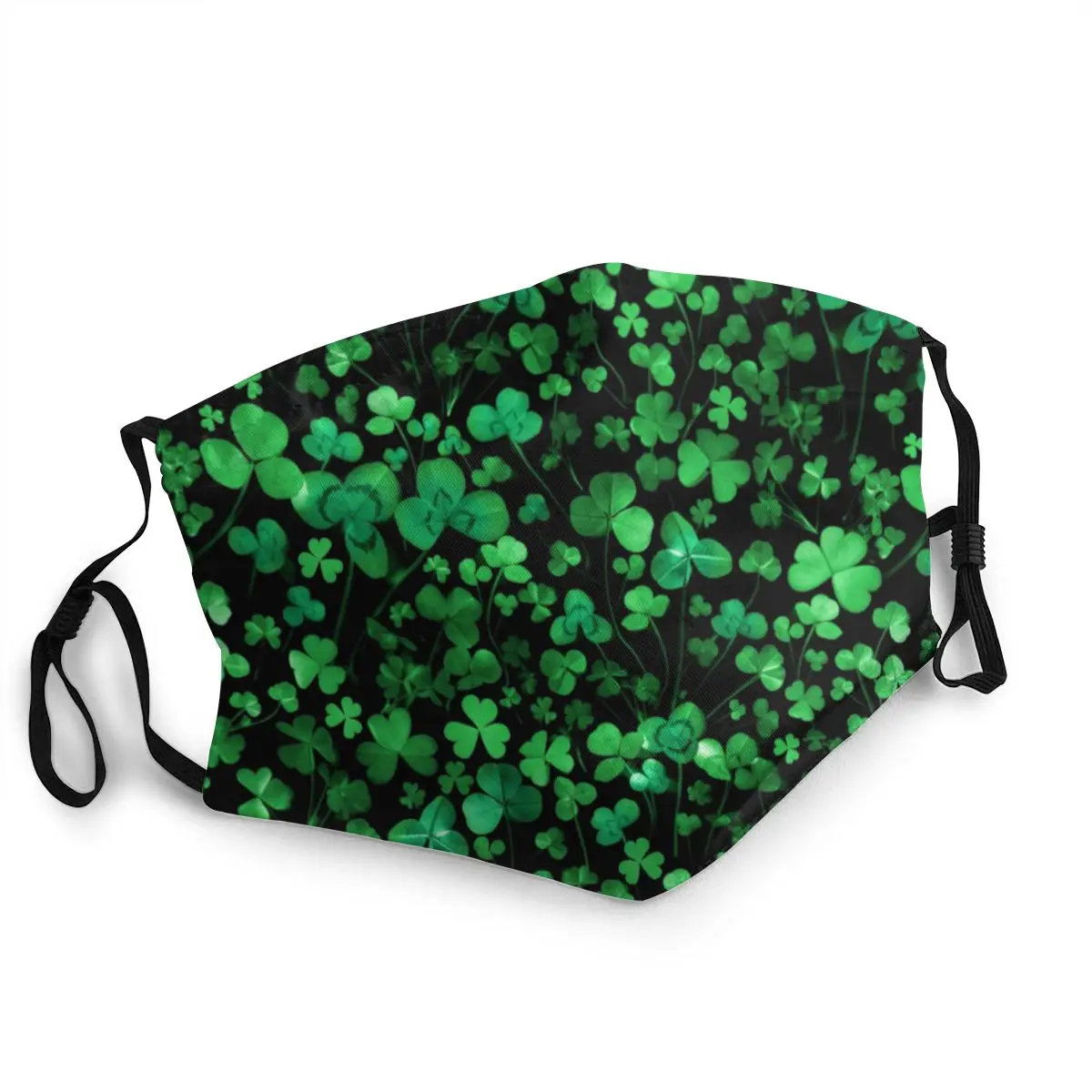 

Evening Shamrocks Botanical Reusable Face Mask Men Women Anti Dust Protection Cover Respirator Mouth Muffle