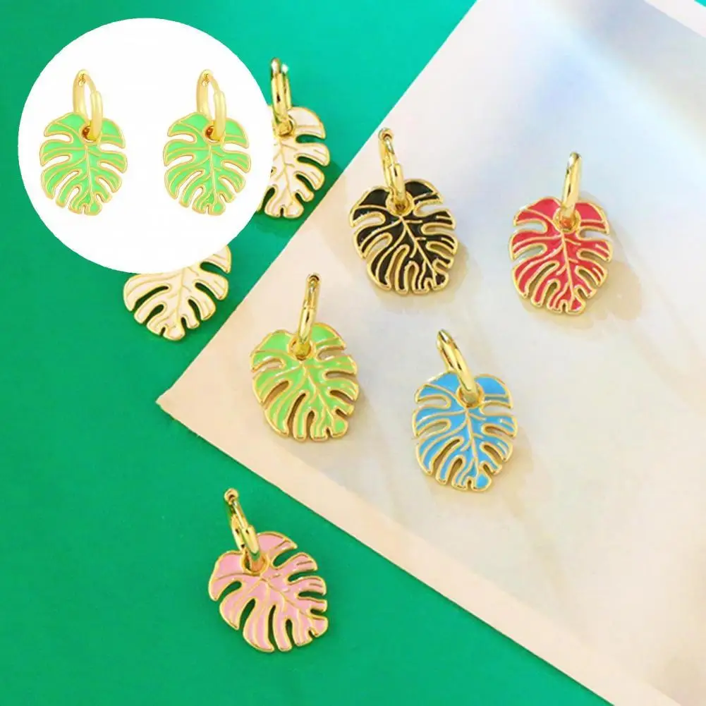 

1 пара стильных геометрических колец для девочек, Аксессуары для женских сережек, универсальные ювелирные изделия, аксессуары