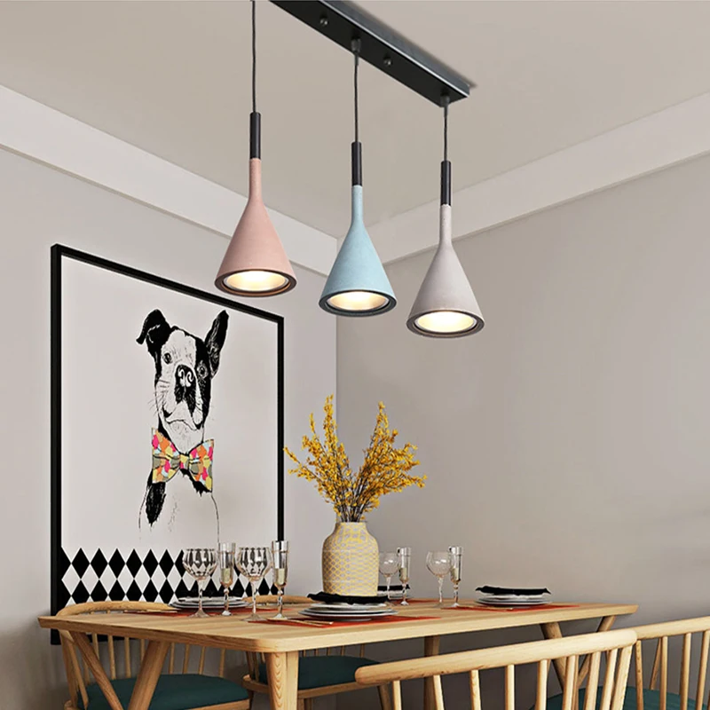 Современный минималистичный подвесной светильник в скандинавском стиле для