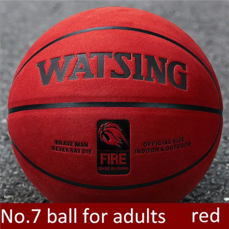 

wear-resistant floor cement feel genuine leather texture leather outdoor basketball 10colors and cowhide indoor soft 7# molting