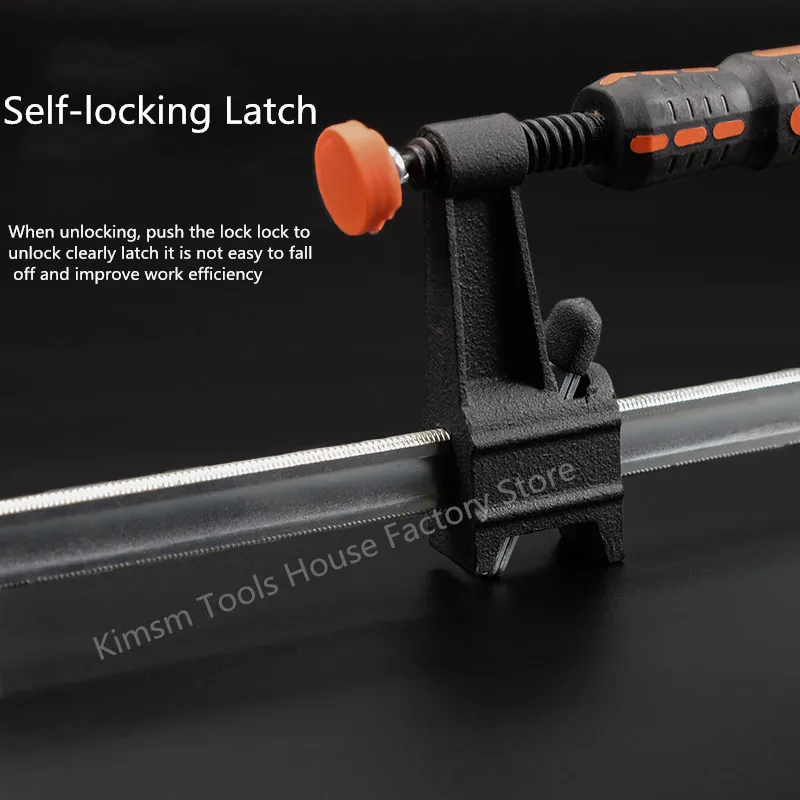 Сверхмощный немецкий зажим с Трещоткой быстросъемный для дерева и металла