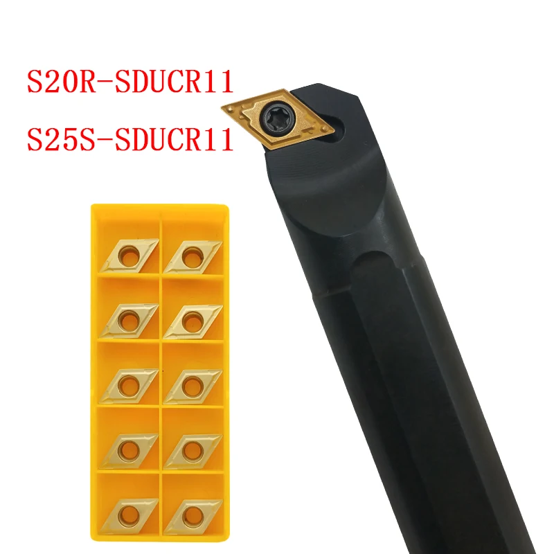 S20R-SDUCR11 S25S-SDUCR11 DCMT11T304 DCMT11T308 Расточная оправка для внутреннего токарного держателя