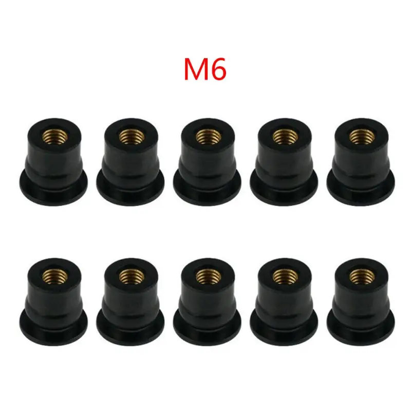 

Резиновые крепежные гайки M4/M5/M6, крепеж для лобового стекла
