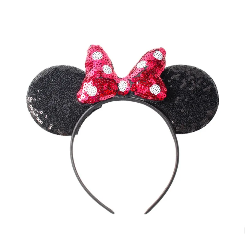Navidad повязка на голову Минни уши Рождество аксессуары ободки для женщин обруч