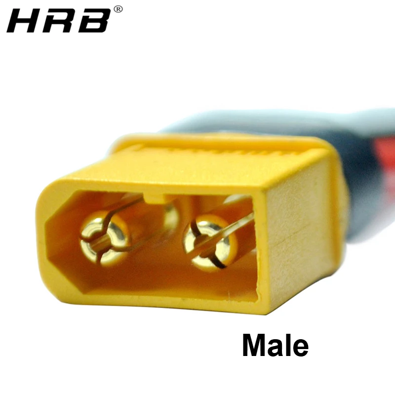 Штепсельная Вилка Amass XT60 с проводом 12AWG EC2 EC3 EC5 T Deans соединители силиконовая