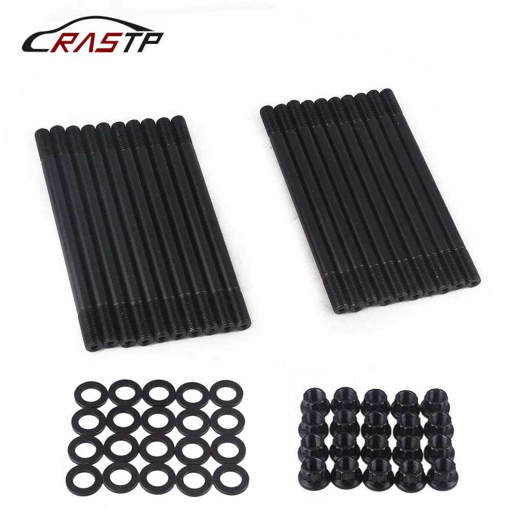 RASTP ARP головка цилиндра комплект шпильки подходит для Ford 6.0L 2003 2007 Powerstroke Diesel F250 F350