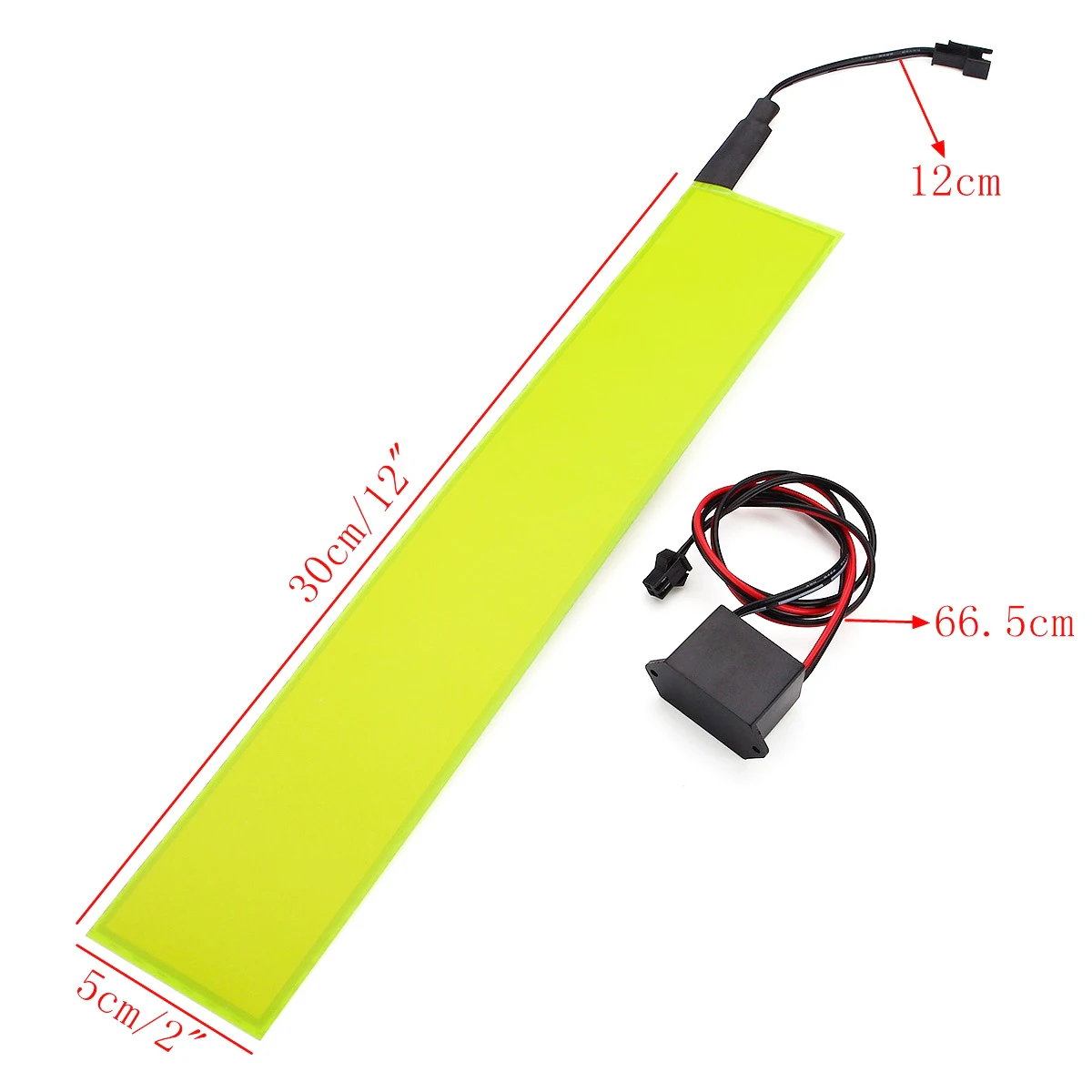 12 &quotx 2" DC 12V светодиодные ленты EL лента электролюминесцентный Панель задняя