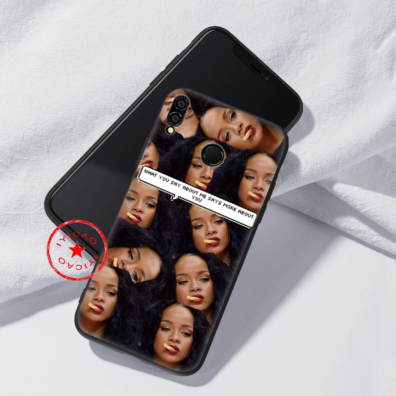 IYICAO Rihanna мягкий чехол для huawei Honor 20 10 9X9 8X 8C 8 7X 7A 6A Lite Pro View Note телефона |