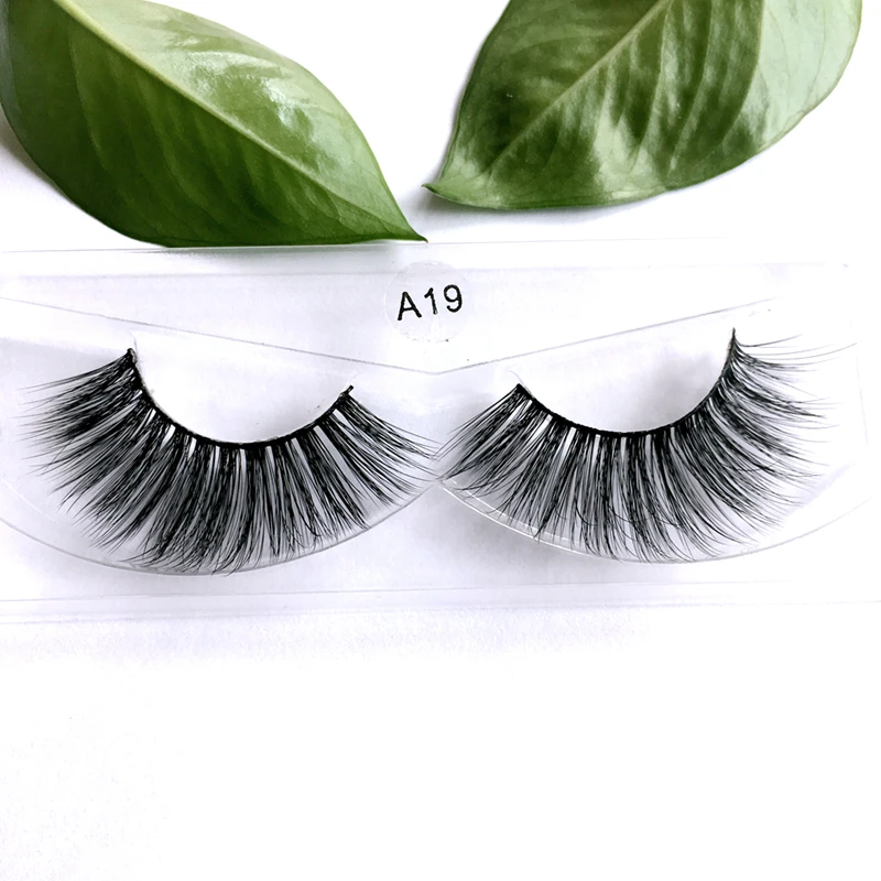 3D норковые ресницы крест-накрест Накладные безжалостный объем драматические для