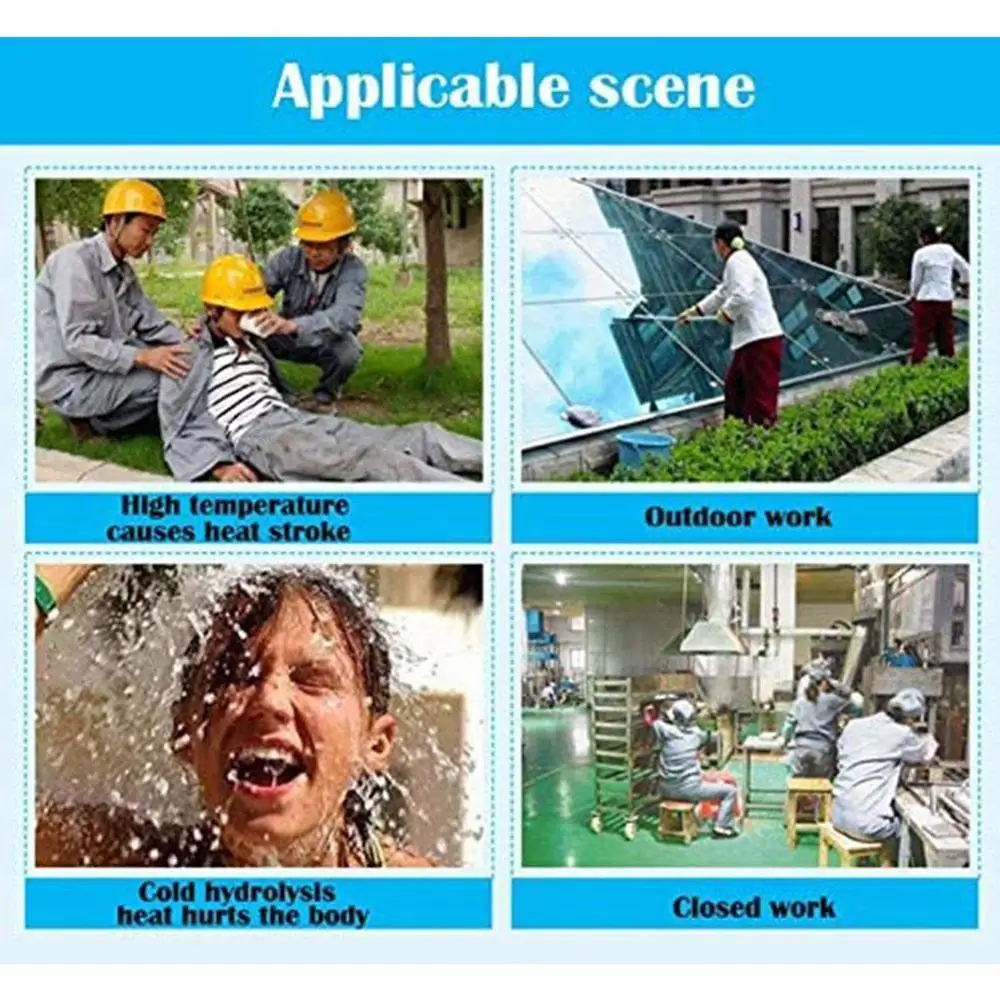 

Security Super air conditioning wind jacket fan suit Fitted Outdoor Clothing Air Jacket Cooling Conditioning Summer Workwea W4O1