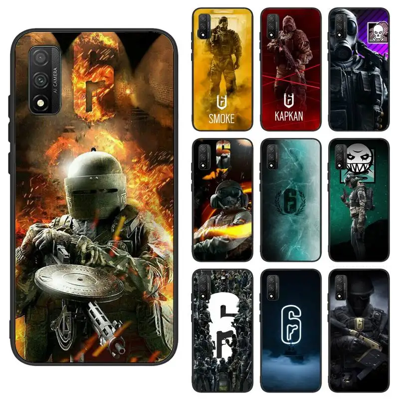 

Game Rainbow Six Phone Case for Samsung A6 A6S A530 A720 2018 A750 A8 A9 A10 A20 A30 A40 A50 A70 A10S A20S A51 A52 Plus 5G cover