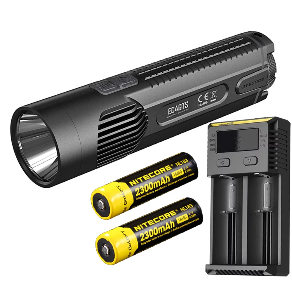 EC4GTS NL1823 I2 NITECORE EC4GTS фонарик комплект Cree XHP35 HD max 1800 люмен луч бросок 396 м Открытый тактический фонарь Портативный фонарик - Испускаемый цвет: EC4GTS NL1823 I2