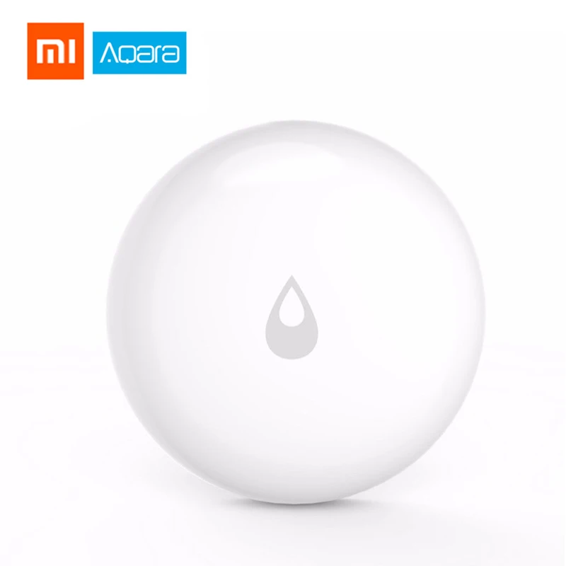 Water Sensor Xiaomi Aqara комплекты умного дома Gateway2 концентратор настенный беспроводной переключатель двери окна сенсор дверной звонок двусторонний модуль управления HomeKit - Цвет: Water Sensor
