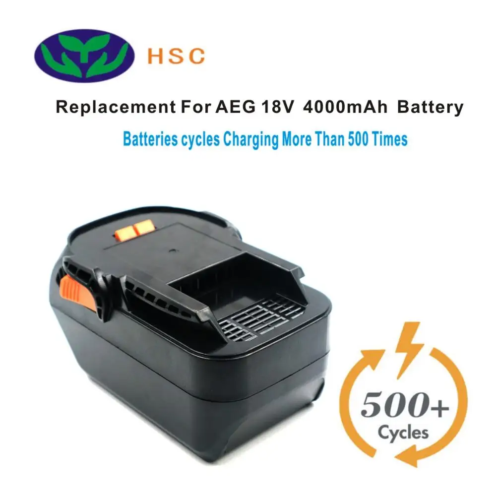 Аккумулятор 4000 мАч 18650 AEG18C литий ионный аккумулятор 18 в сменный блок батарей для