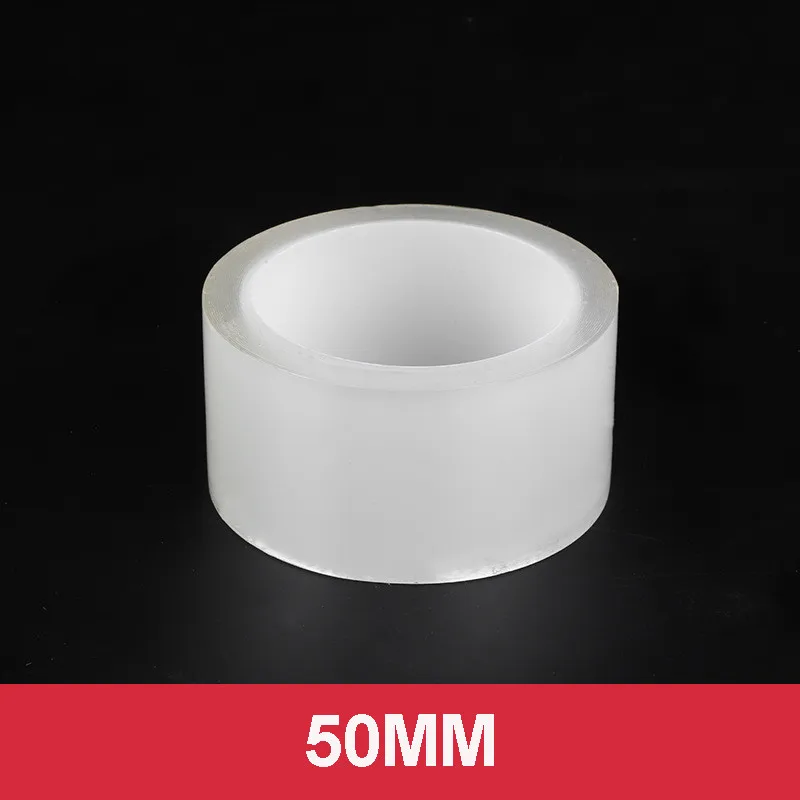 50MM Универсальная устойчивая к царапинам Защитная пленка на задний бампер для автомобильной двери, защитная пленка против царапин, прозрачные наклейки mouldings - Название цвета: 50MM