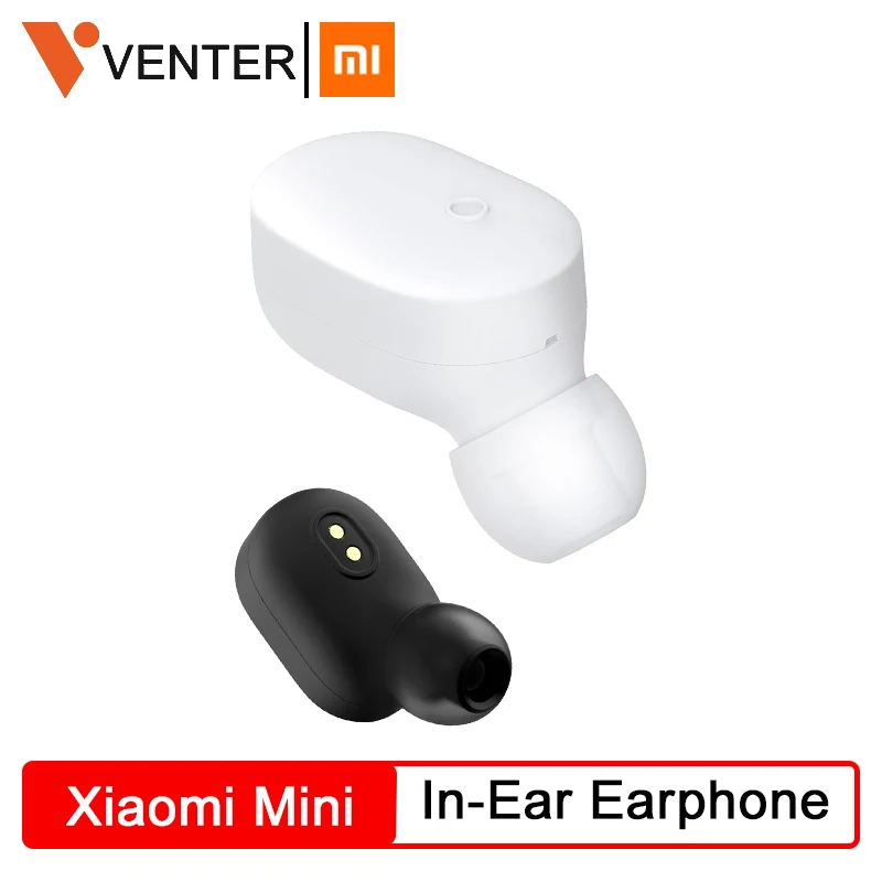 Xiaomi Mini Bluetooth наушники беспроводные Bluetooth 4,1 наушники-вкладыши IPX4 водонепроницаемый Одна Кнопка смарт-управление для Mi9 Note 7