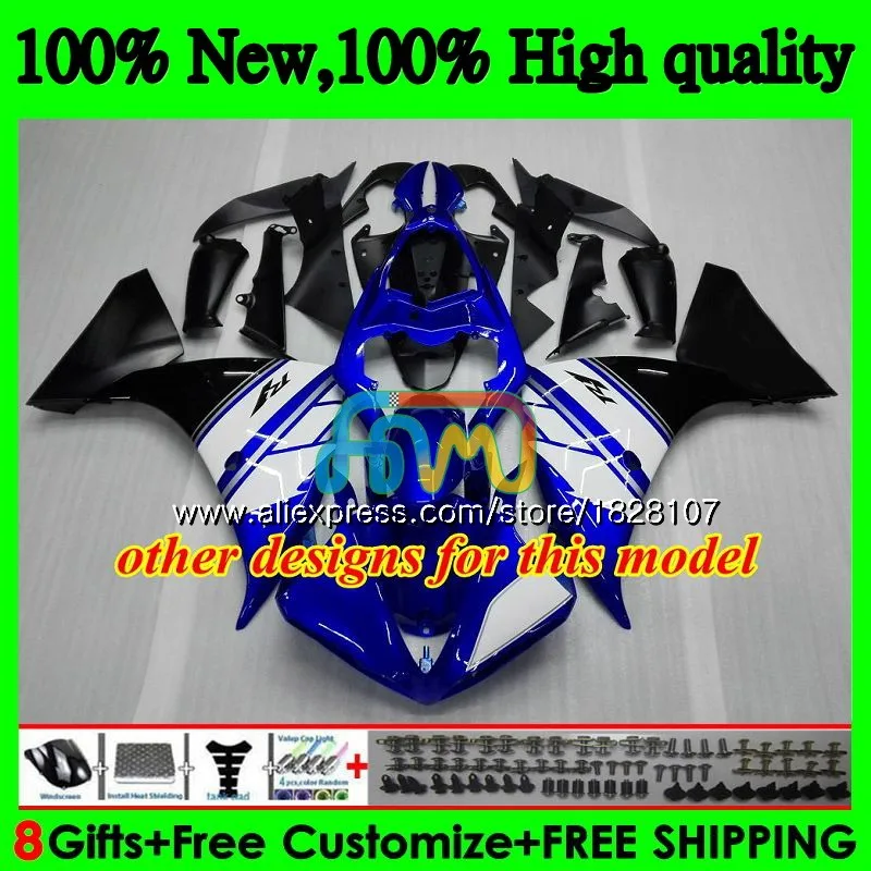 Корпус для YAMAHA YZF 1000 R 1 YZF-1000 YZFR1 09 10 11 12 Белый Красный горячий 123BS.30 R1 YZF1000 YZF-R1 2009 2010 2011