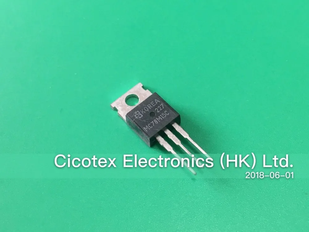 10 шт./лот MC78M15CT TO-220 MC 78M15 CT IC REG LINEAR 15V 500MA TO220AB MC78M15CTG