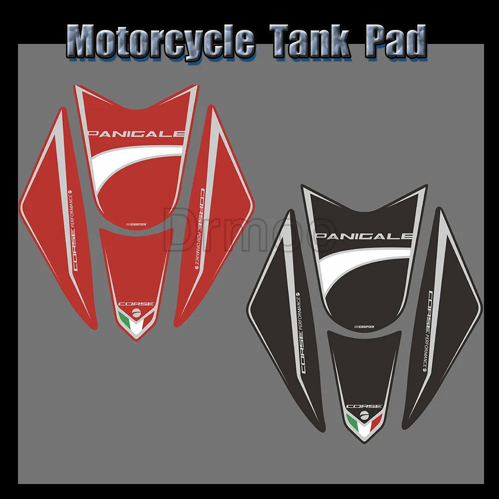 

Motorcycle Accessories Tank Pad Protector Sticker Fish Bone Gas Fuel Tank Stickers For Ducati 1290 959 Panigale Corse