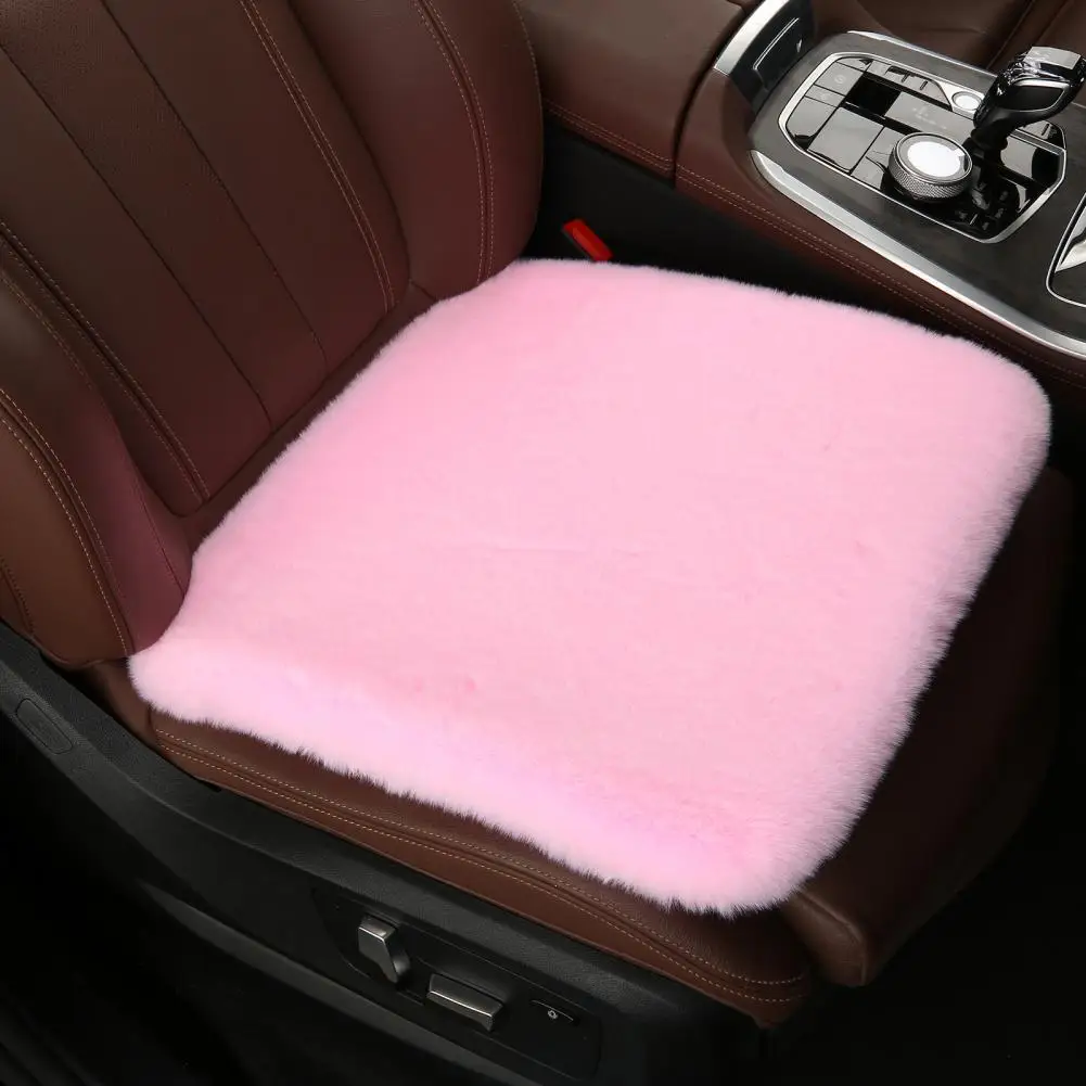 

Car Seat Cushion Comfortable Warm Soft Pad Universal Fit Protective Breathable Elastic Car Seat Cover Car Supply for Winter