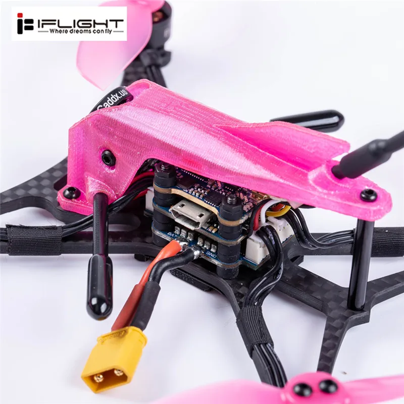 IFlight TurboBee 136RS микро FPV гоночный Радиоуправляемый Дрон 136 мм 4S версия света