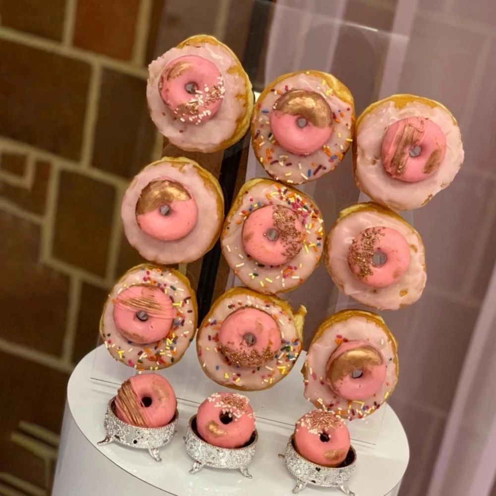 Многофункциональная простая настенная подставка держатель для пончиков стеллаж