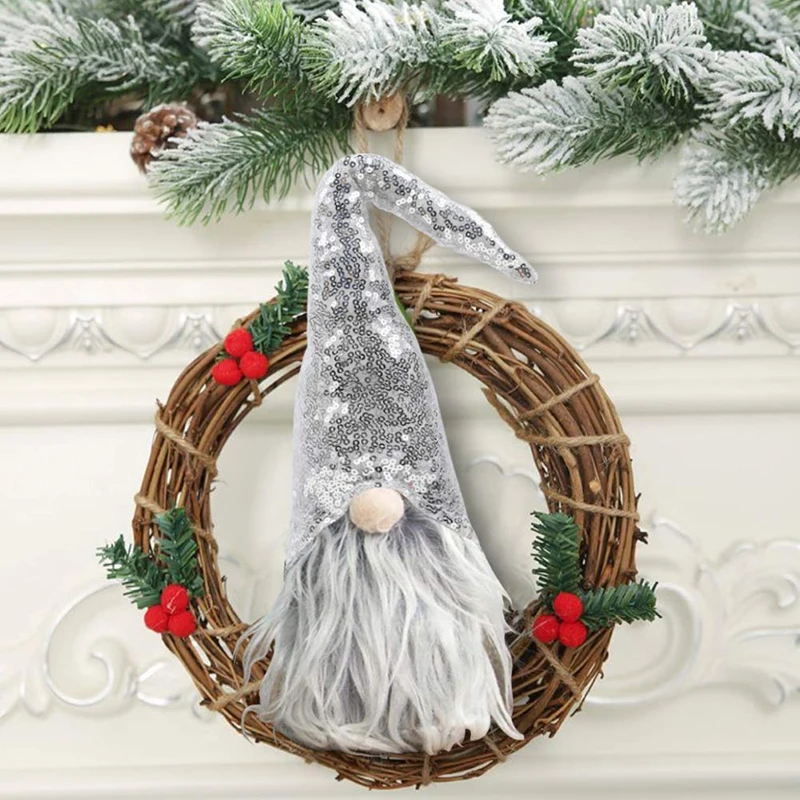 2019 г. Рождественское украшение ручной работы Шведский гном Санта плюшевая кукла