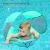 Детский Плавающий поплавок для младенцев, ненадувной поплавок, детское Лежачее плавающее кольцо для плавания в талии, плавающий круг, плавающий бассейн, игрушка бассейн бассейн каркасный круг для плавания надувной круг - изображение