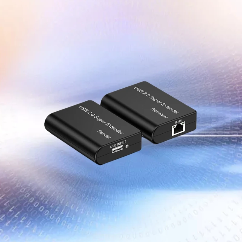 

100 м Новый USB-передатчик RG45 USB-разветвитель 1 в 4 выхода USB2.0 Сетевой удлинитель