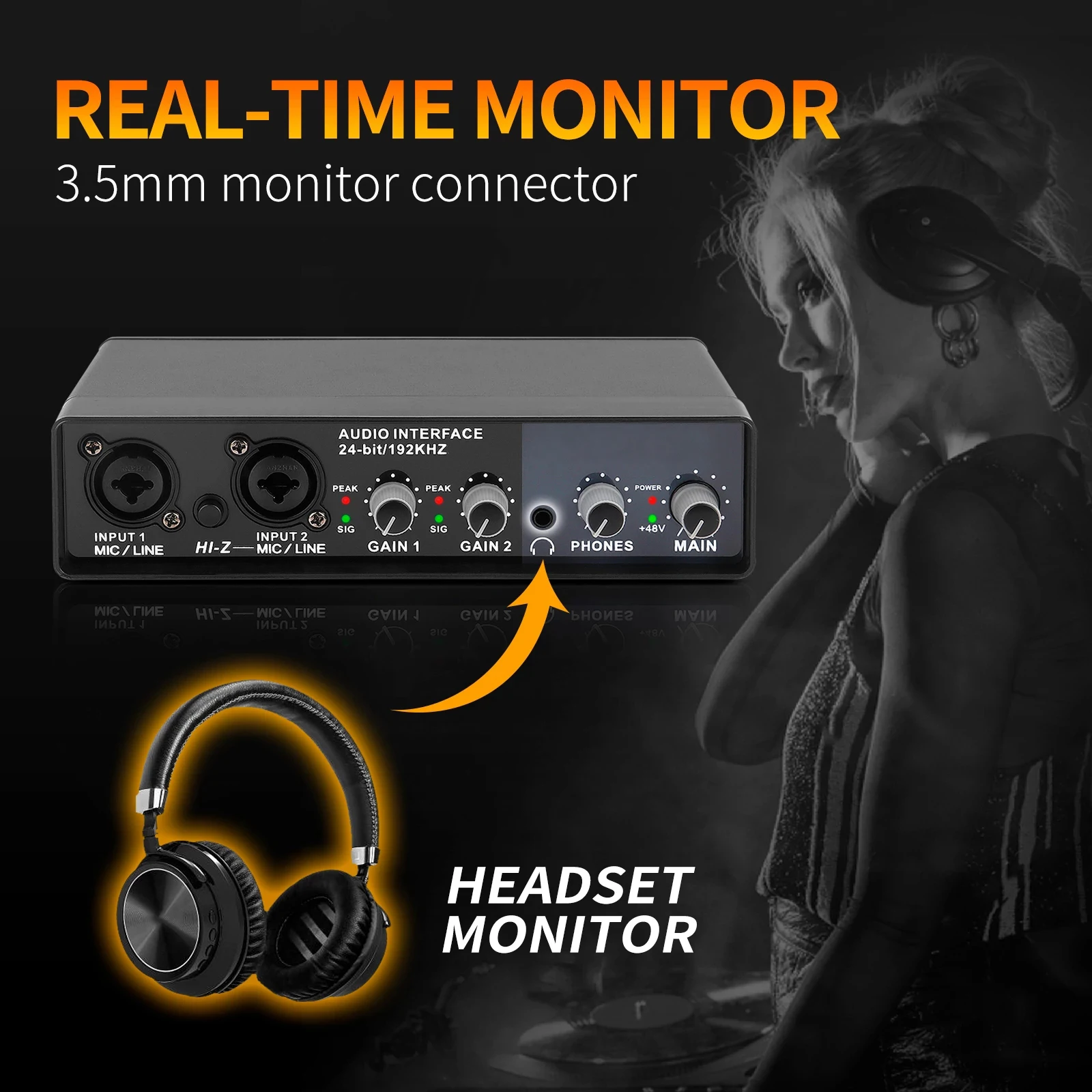 Audio interface USB Sound card UR24C UR22C professional recording dubbing Composing Equipment mobile computer live Singing | Электроника