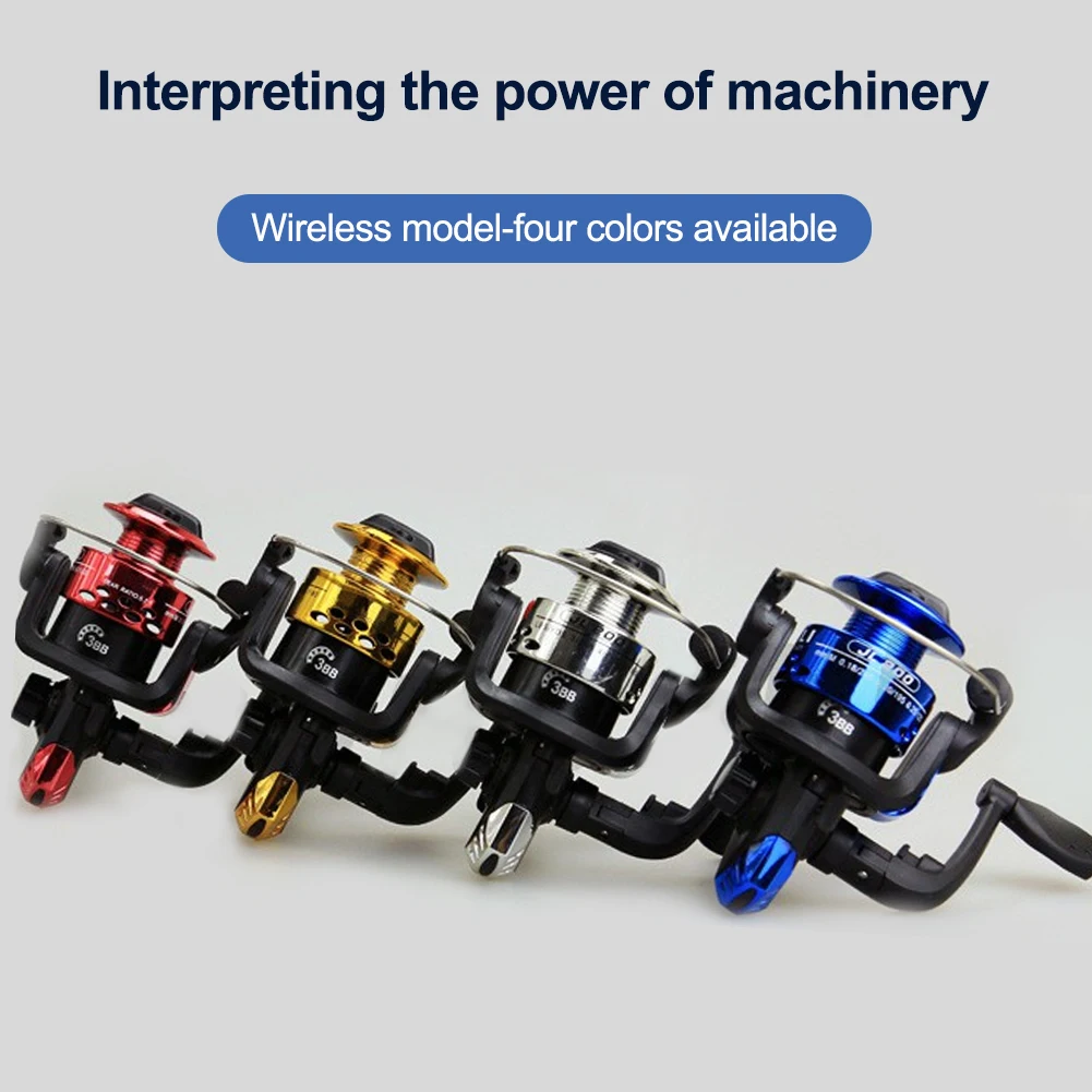 

3 axis Fishing Reel Aluminum Body Spinning Reel 5.2:1 Speed Ratio Left/Right Hand Fishing Wheel