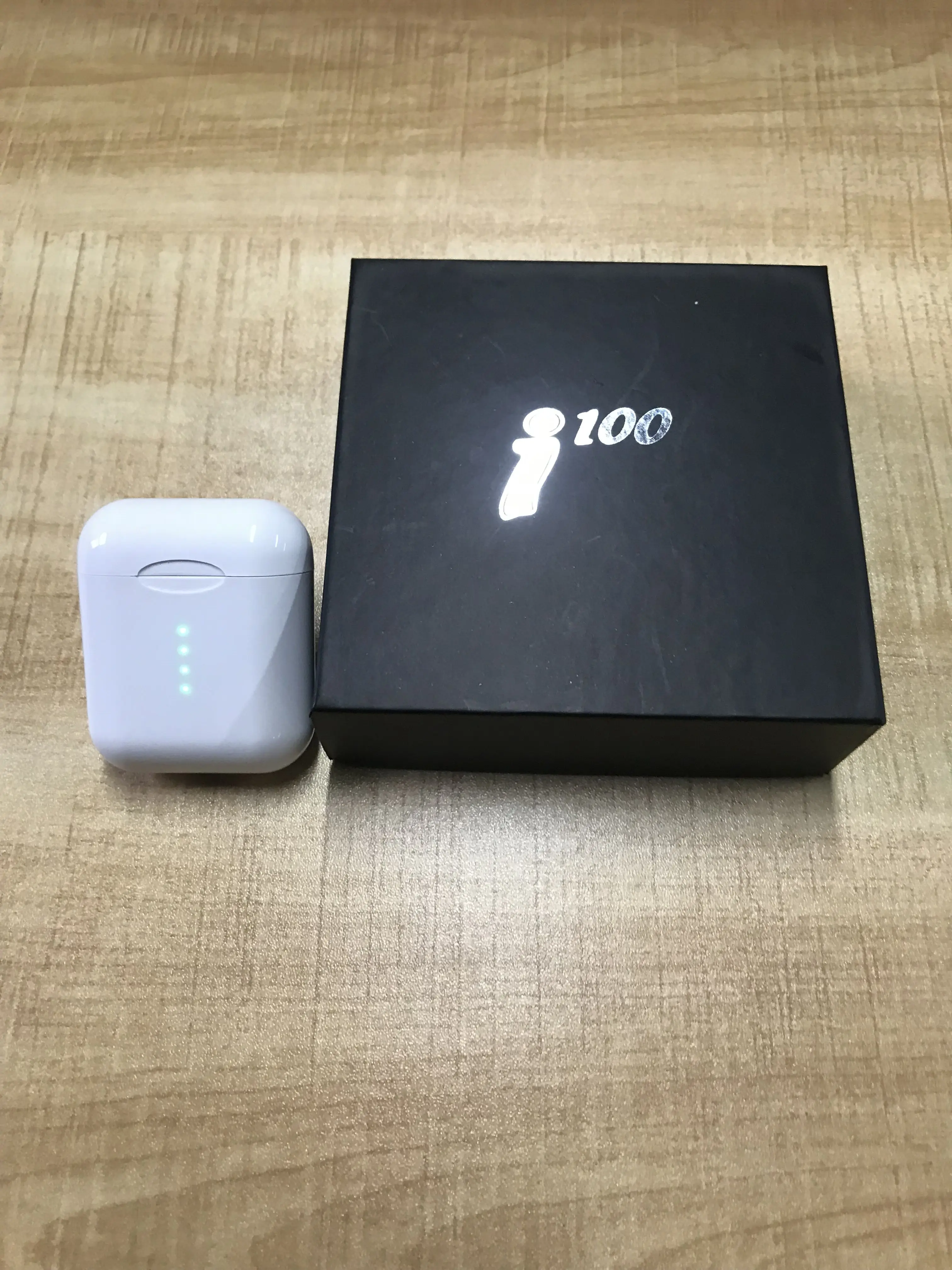 Оригинальный i100 TWS po pup настоящий 1:1 размер Bluetooth 5 0 гарнитура 6D бас сенсорное