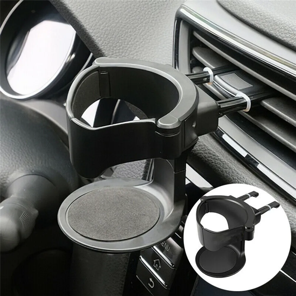 

Car Water Cup Holder Multifunctional Automobile Air Conditioning Air Outlet Ashtray Fixing Bracket Air Vent Clip-On Mount