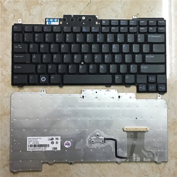 

New English small carriage with pointing stick notebook keyboard for Dell D620 D630 D631 D820 M65 D830 PP18L series notebook